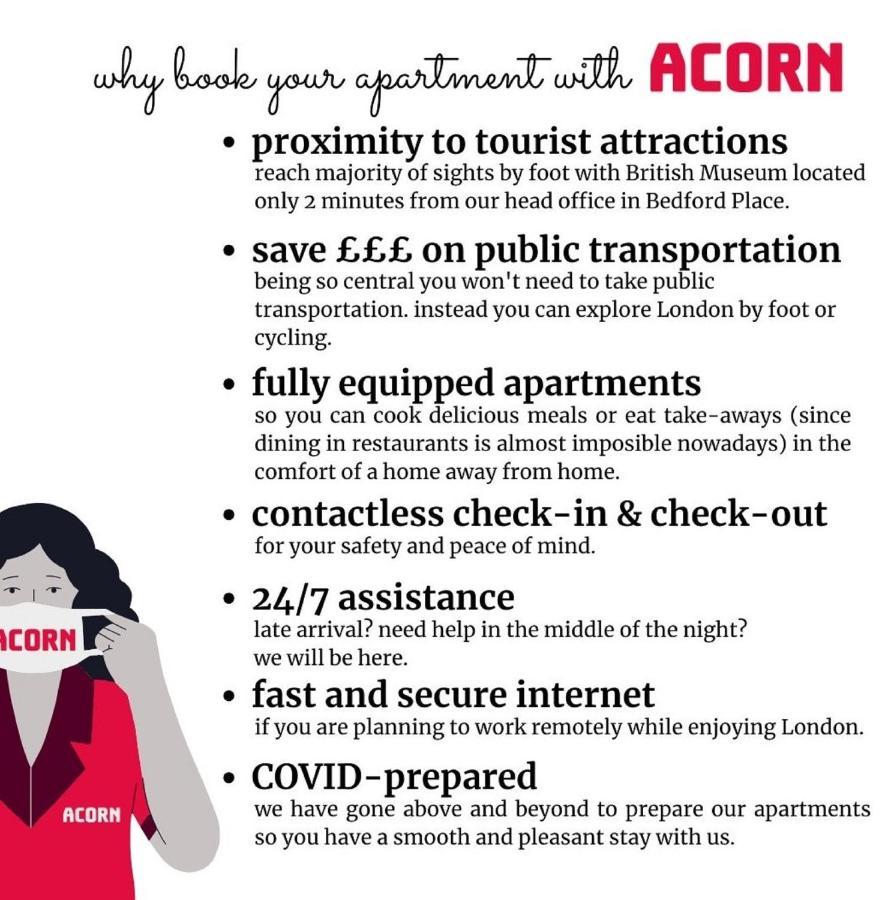 Acorn - Bedford Place Apartments Лондон Екстер'єр фото